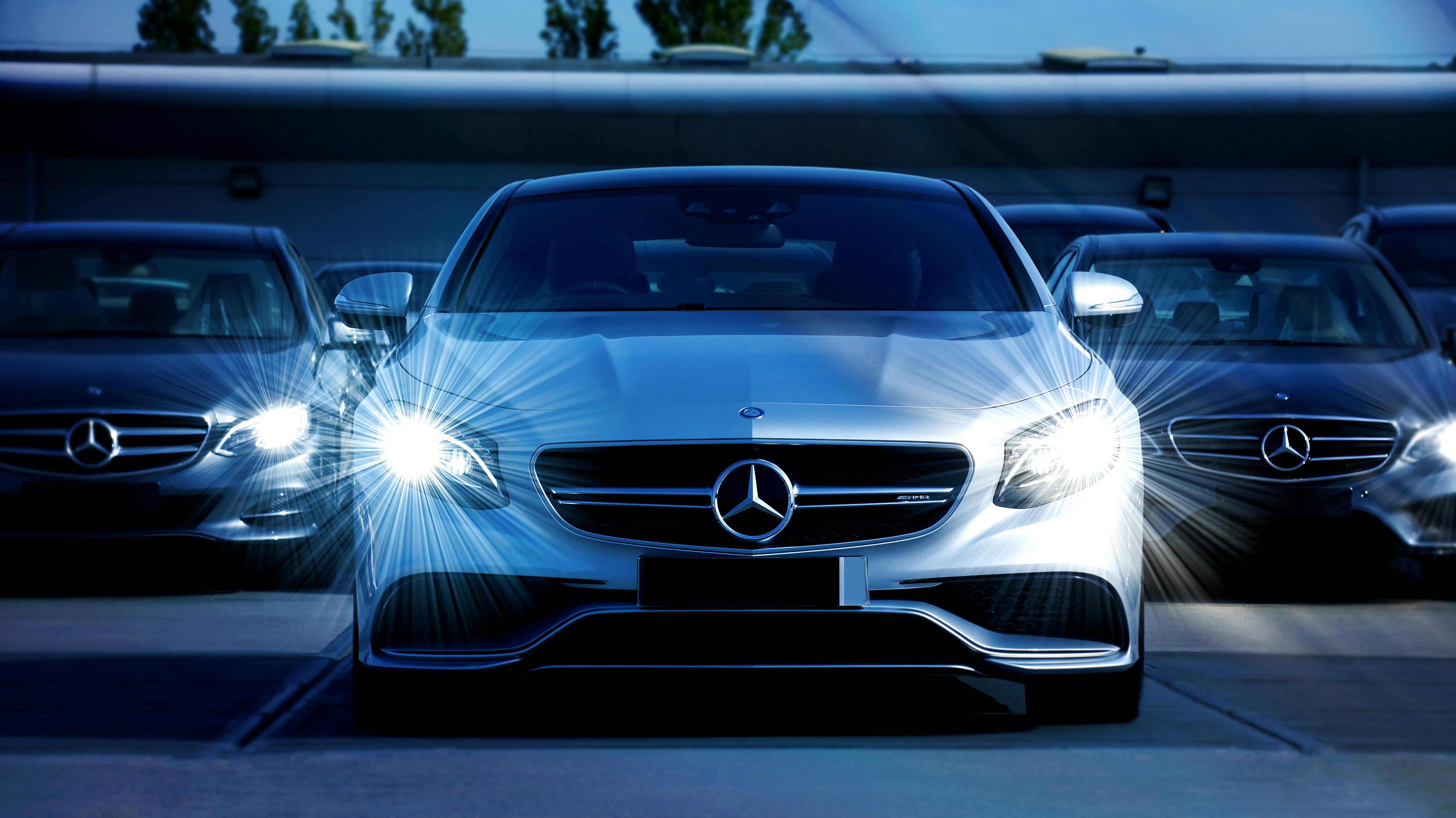 Mercedes-Benz AMG GT 2-door coupe yellow