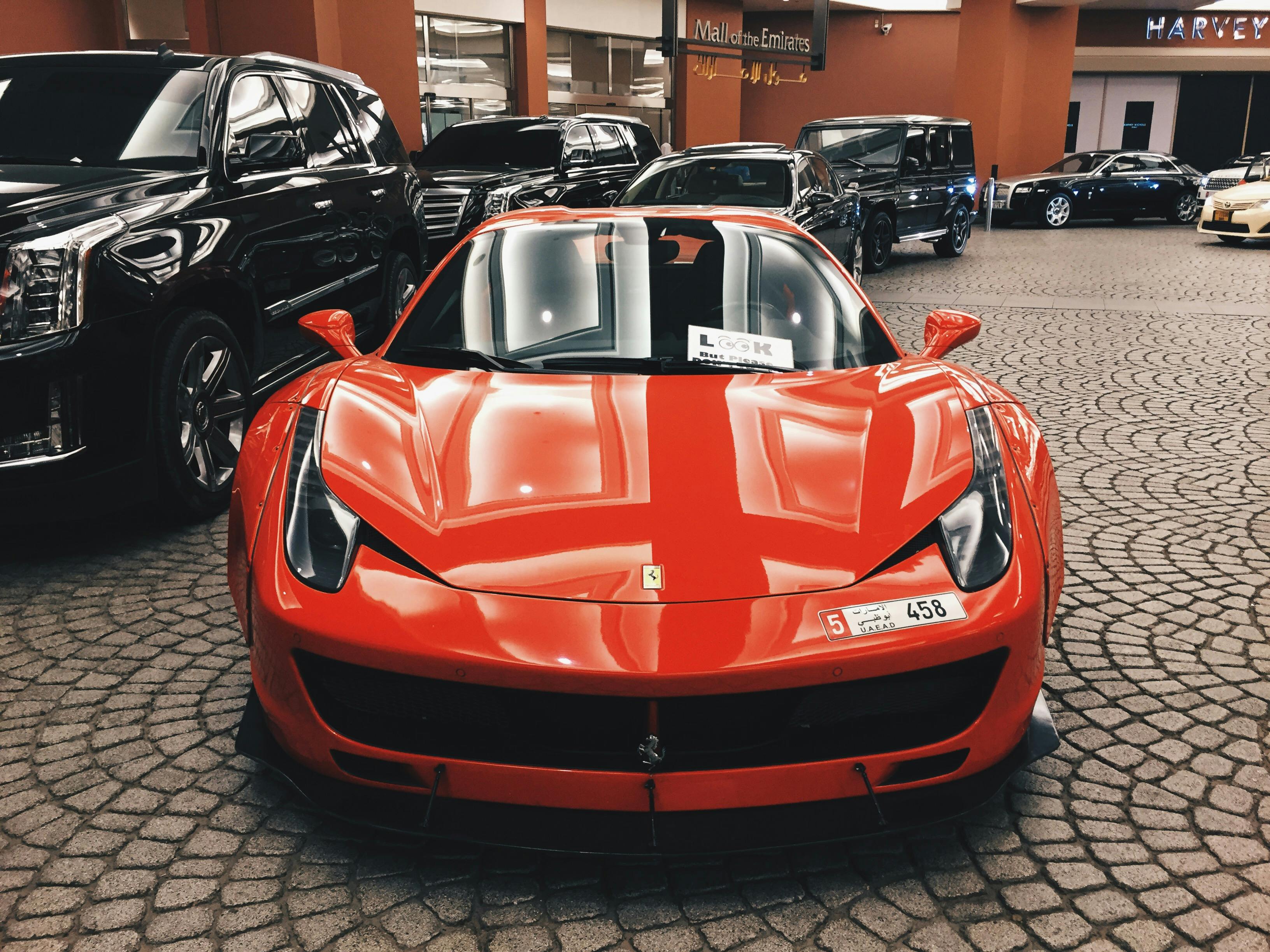 Ferrari LaFerrari 2-door coupe red