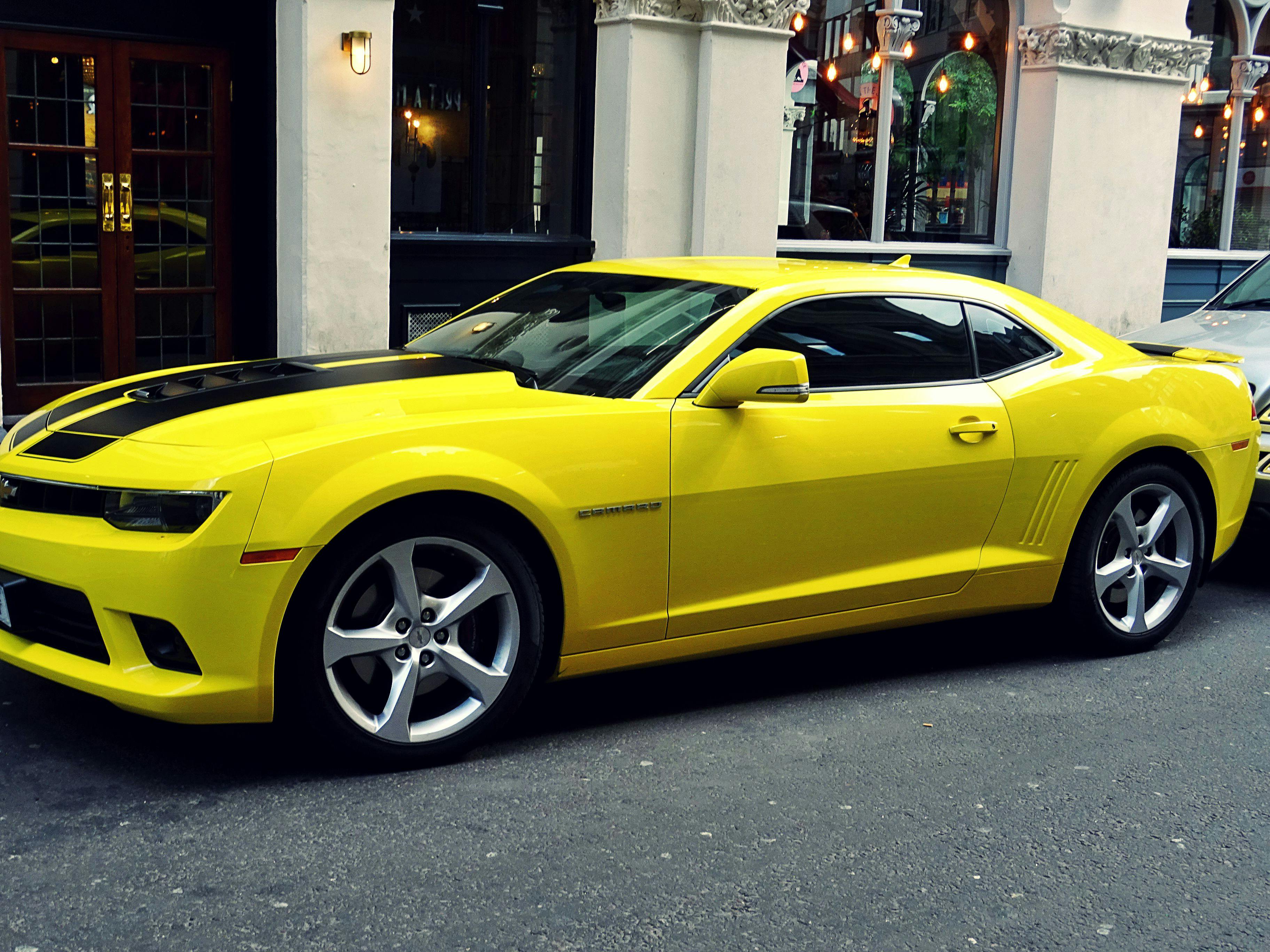 Chevrolet Camaro 2-door convertible blue